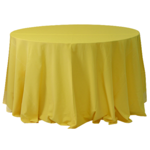 Toalha de gorgurão amarelo
