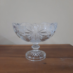 Bandeja de vidro grosso Deli coqueiro