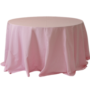 Toalha de gorgurão rosa claro