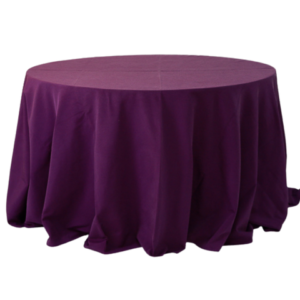 Toalha de gorgurão roxo