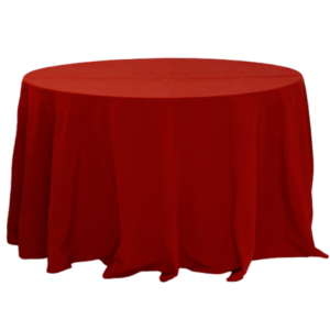 Toalha de gorgurão vermelho