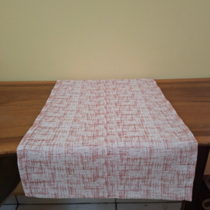 Caminho de mesa textura terracota